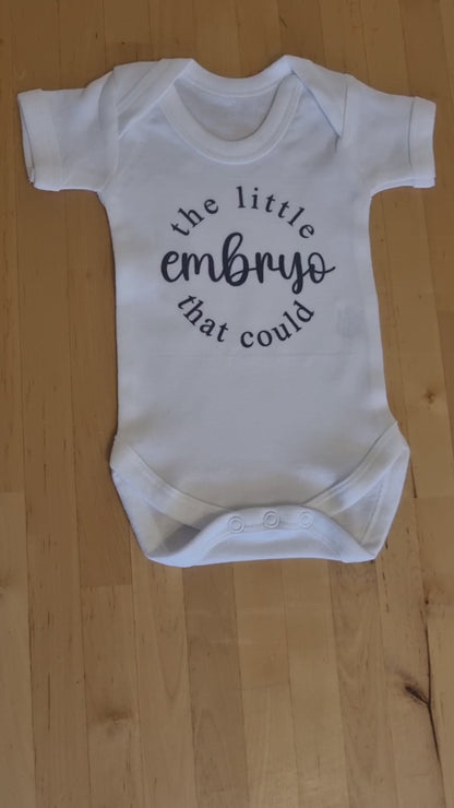 The Little Embryo That Could Baby Vest/Romper - IVF