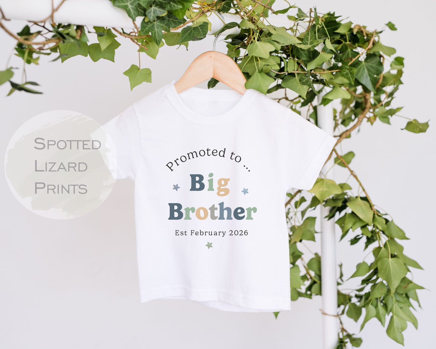 Big Brother Personalised T-shirt | Big Bro Announcement | Big Brother Gift | Sibling Announcement | Promoted to Big Brother