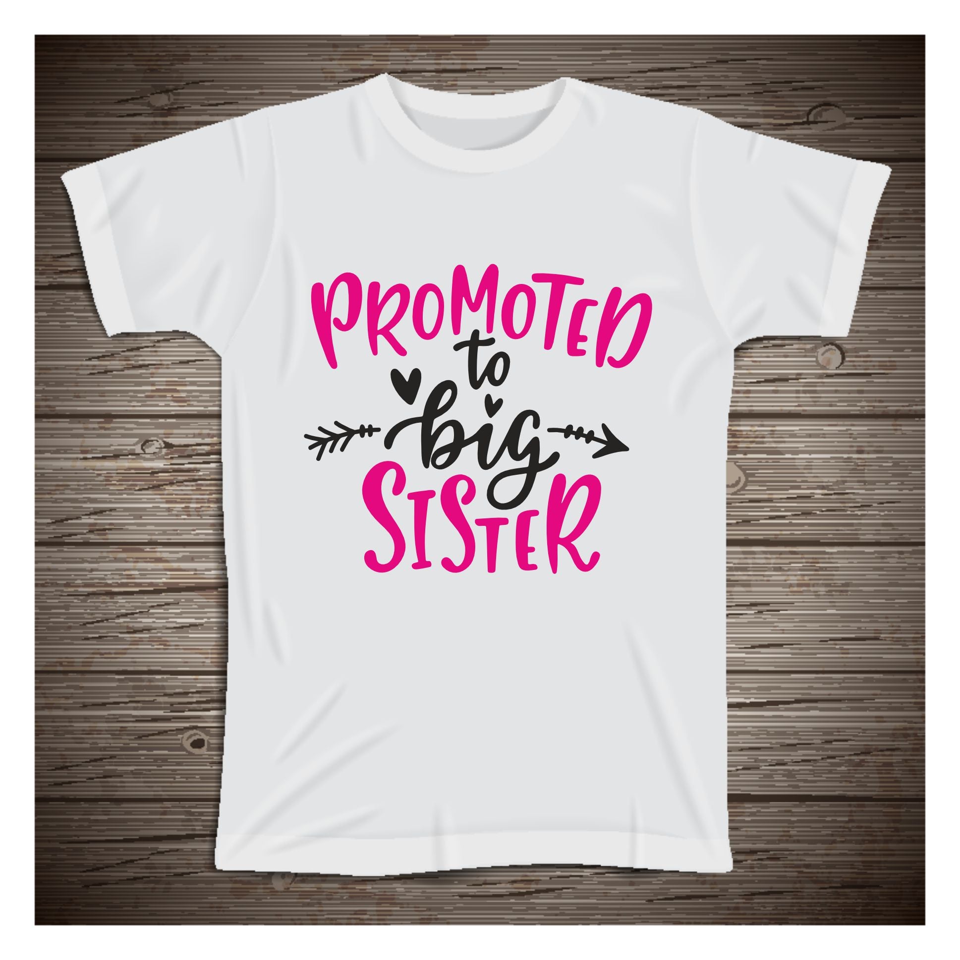 Pregnancy announcement T-shirt personalised with a name