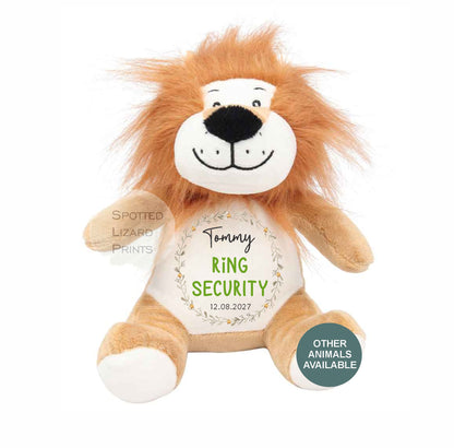 personalised page boy lion