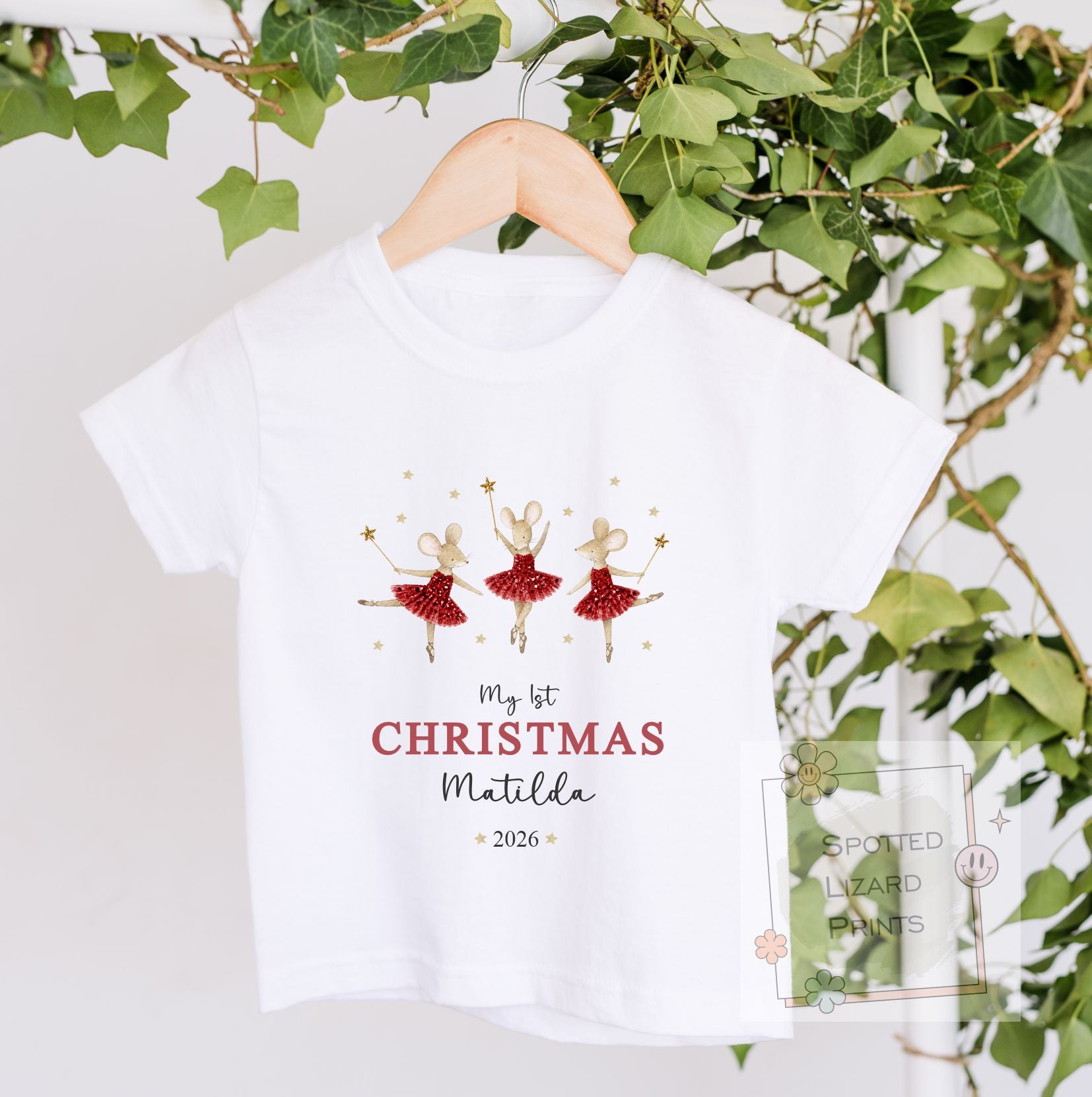 Personalised Baby First Christmas Outfit | My 1st Christmas Vest, Sleepsuit, Bib, T-Shirt or Jumper | Baby Christmas Gift
