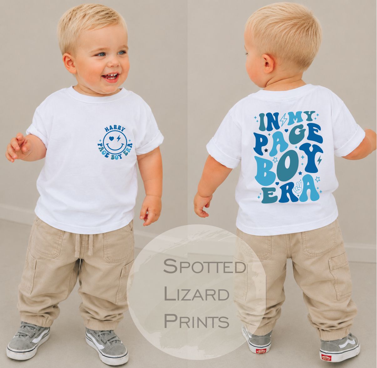 Personalised Page Boy Era Kids T-Shirt, Custom Name Wedding Shirts, Ring Bearer Outfit, Wedding Day Kids Tee, Page Boy Gift, Gift for Kids