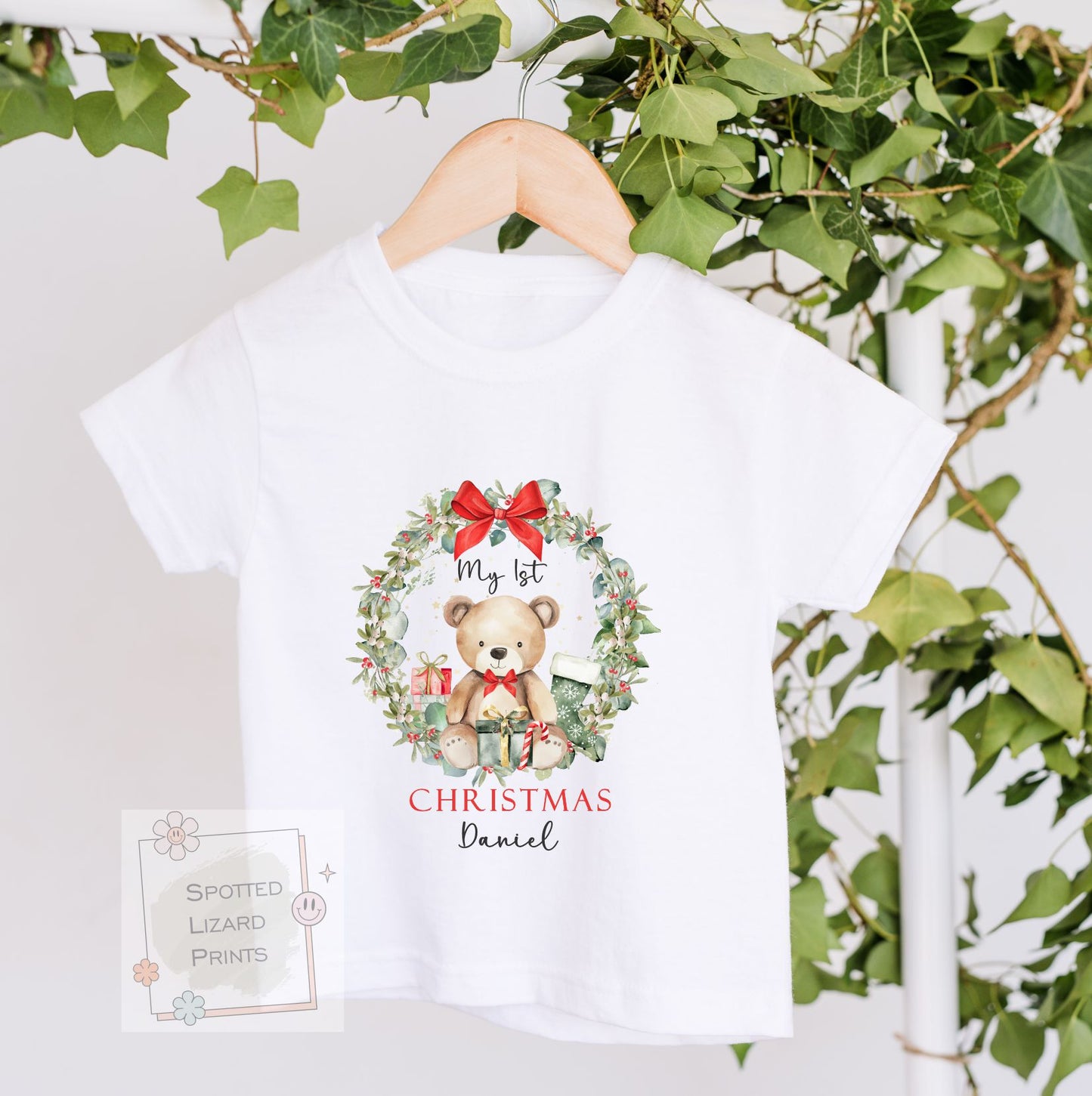 Personalised My First Christmas Outfit, Baby First Christmas Bodysuit, Custom Baby Christmas Sleepsuit, Santa Sweatshirt