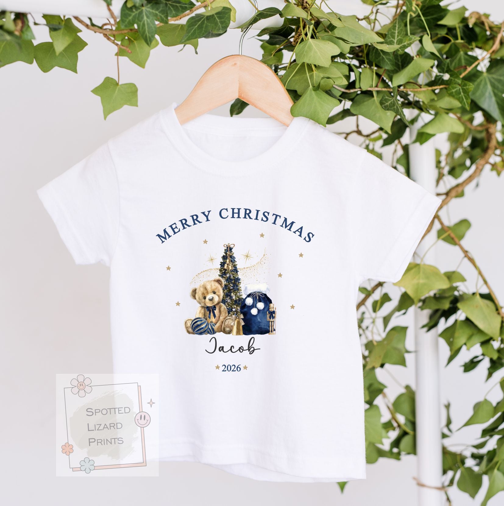 Personalised First Christmas Baby Sleepsuit, Fairy Christmas  pyjamas, Baby Girl First Christmas, Custom Baby Christmas Gift, Baby Vest
