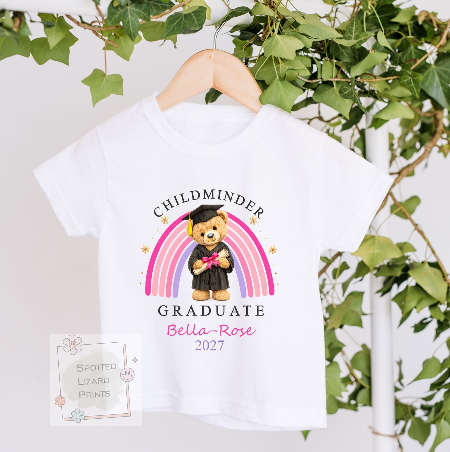 Personalised Nursery Graduation T-Shirt | Preschool Graduate Shirt | Childminder Leavers Gift | Nursery Graduation Top, Kids Graduation 2027