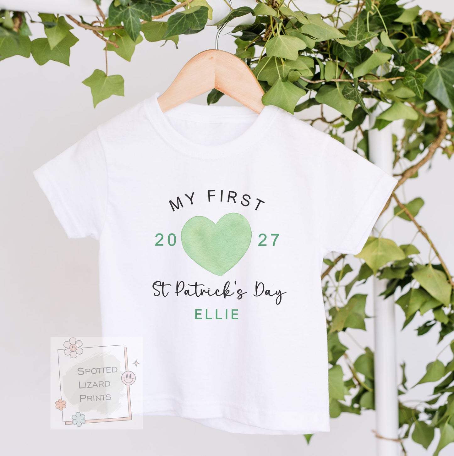 Personalized First St Patrick's Day Baby Outfit | Mo Chéad Lá Fhéile Pádraig Sleepsuit | Irish T-shirt | St Patrick's Day Sweatshirt
