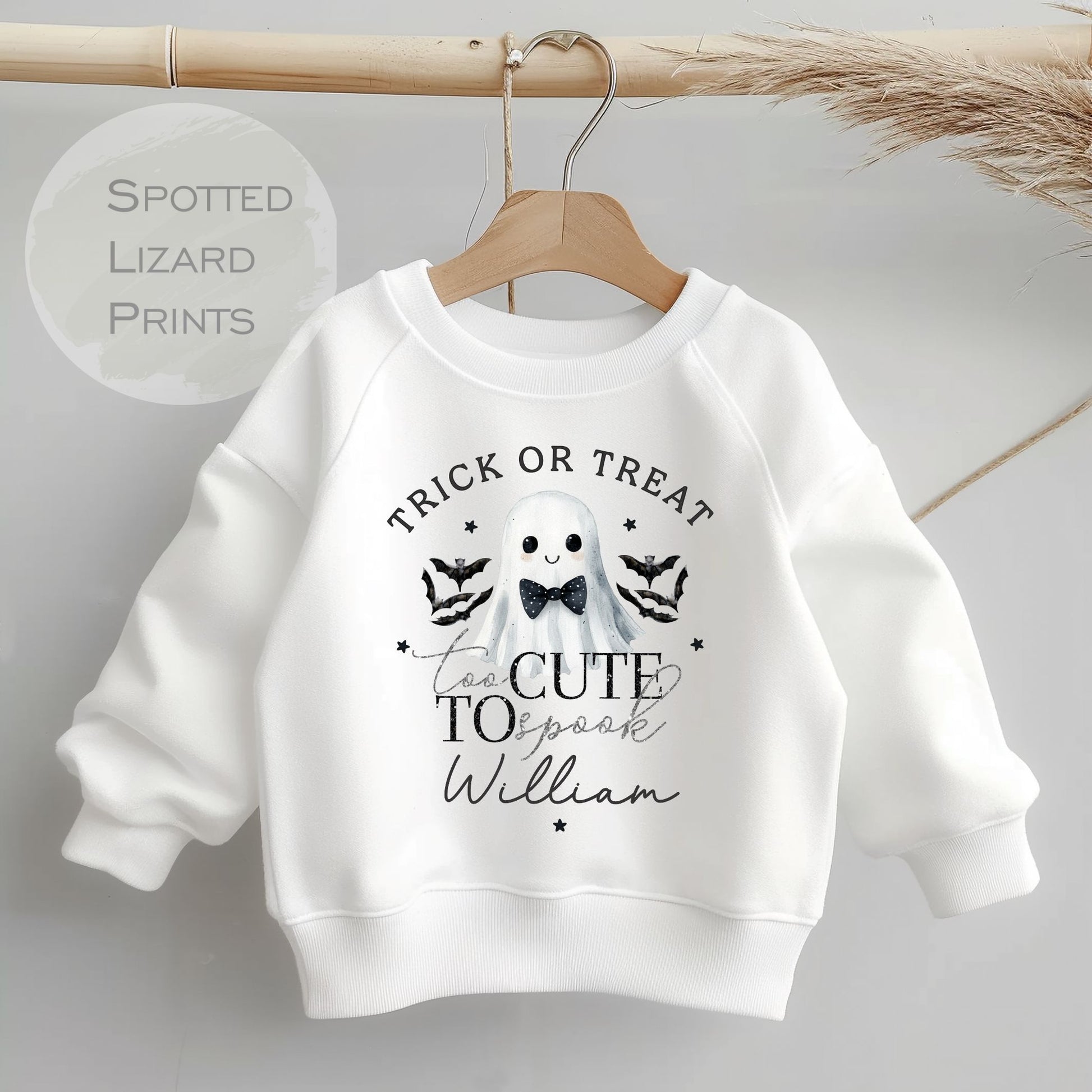 Personalised Kids Halloween Sweatshirt