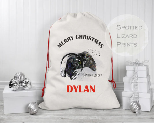 personalised Gaming sack sack