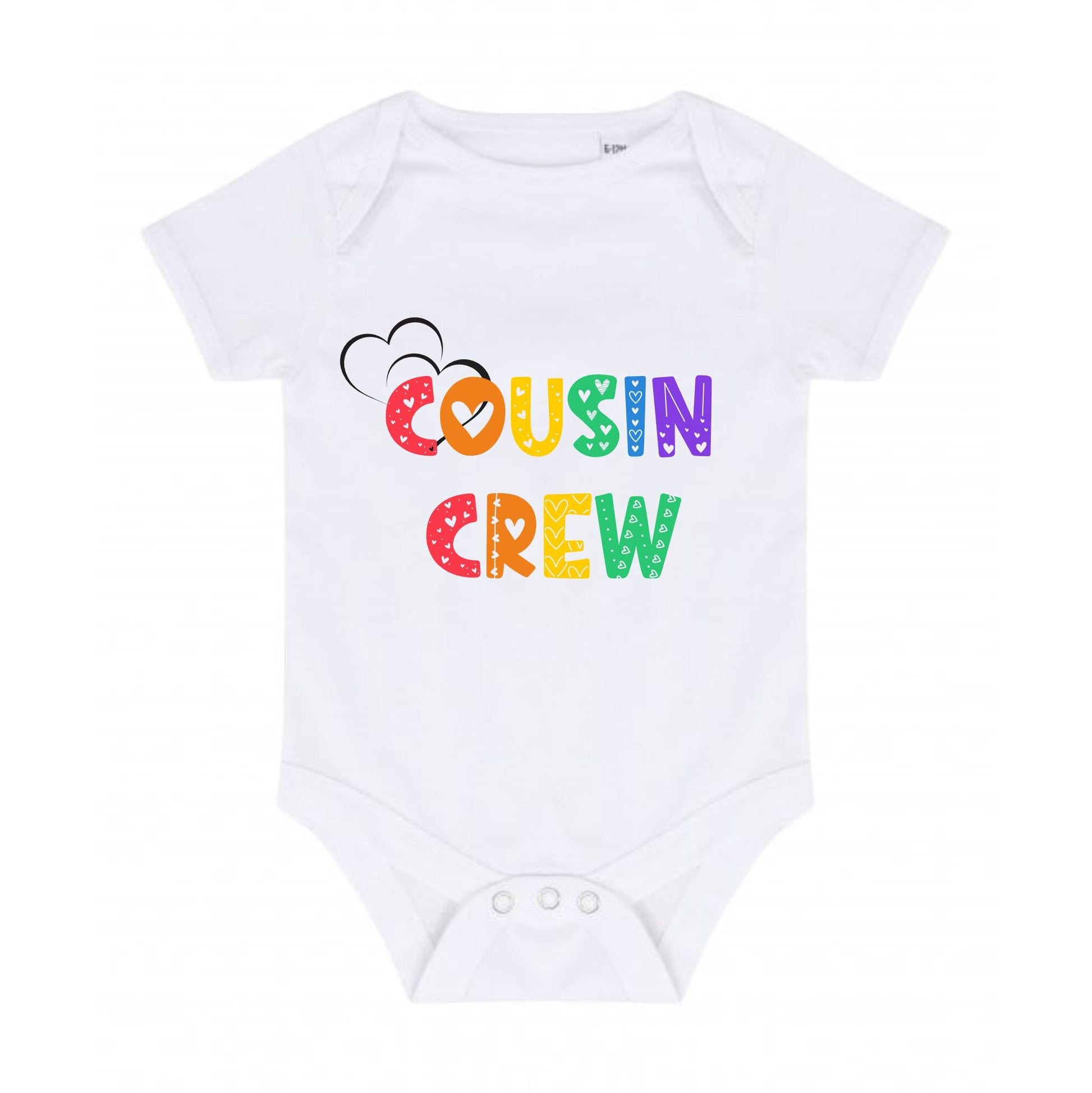 Cousins Crew Kids T-Shirt, Baby Vest, Baby Rompersuit | Matching T-shirts