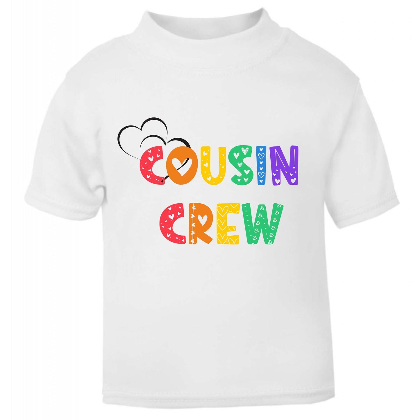 Cousins Crew Kids T-Shirt, Baby Vest, Baby Rompersuit | Matching T-shirts