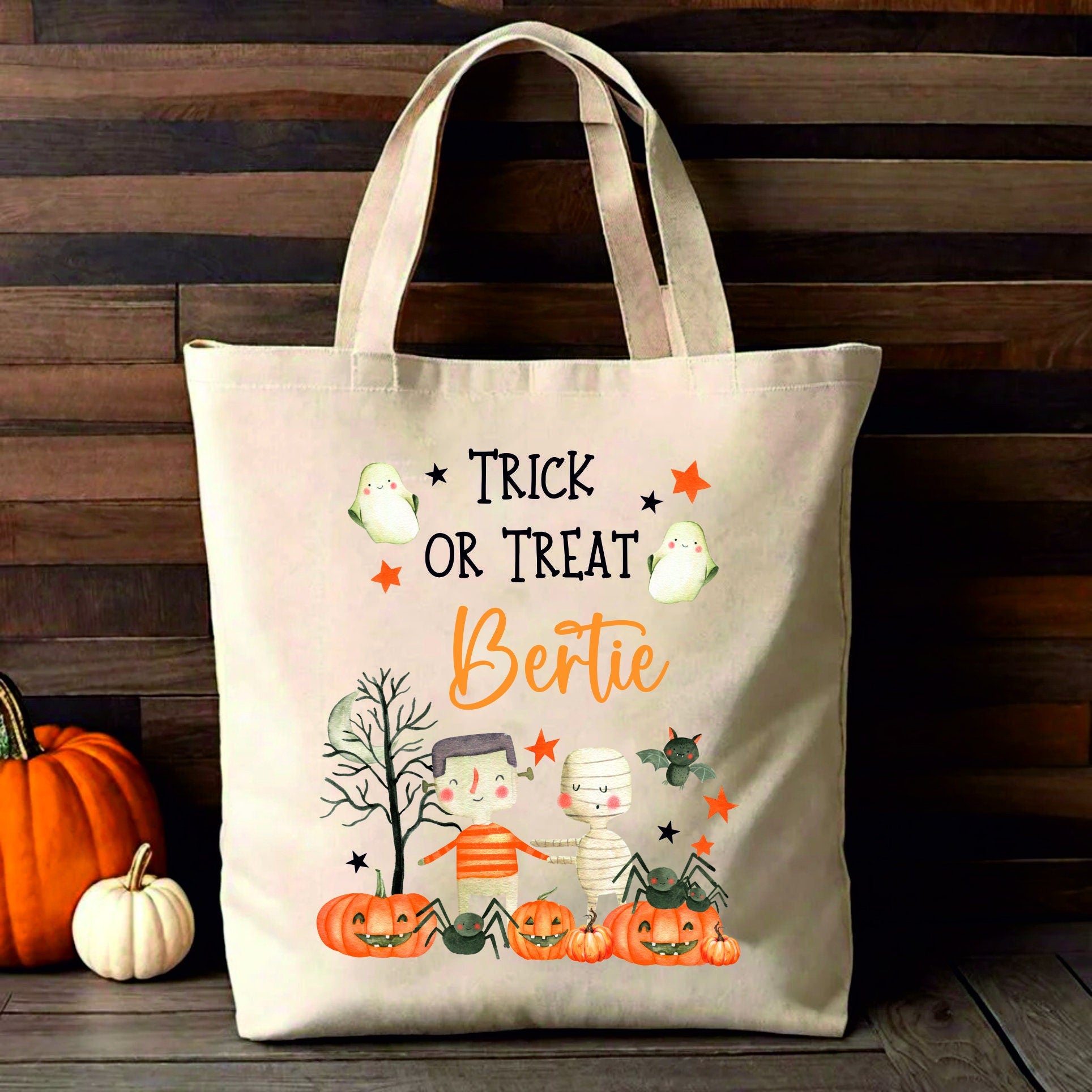 Halloween Gift Bag - Halloween Accessories - Halloween Trick or Treat Bag