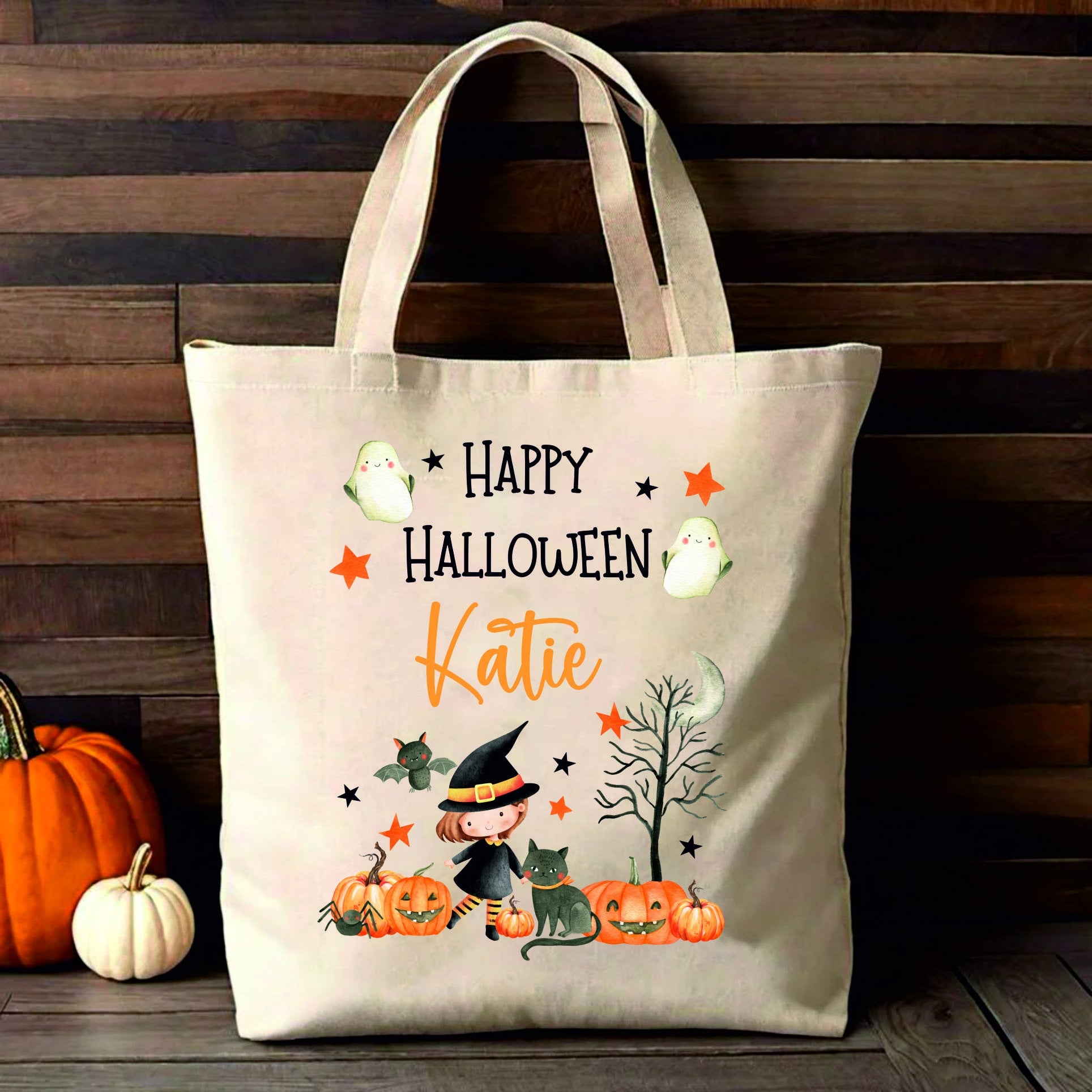 Halloween Gift Bag - Halloween Accessories - Halloween Trick or Treat Bag