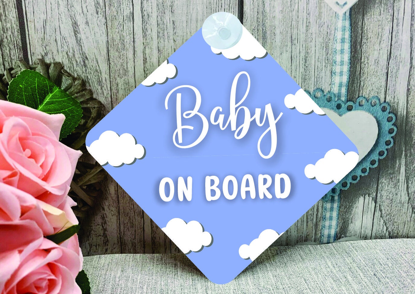 Baby on Board Car Sign - Baby on Board | Child on Board