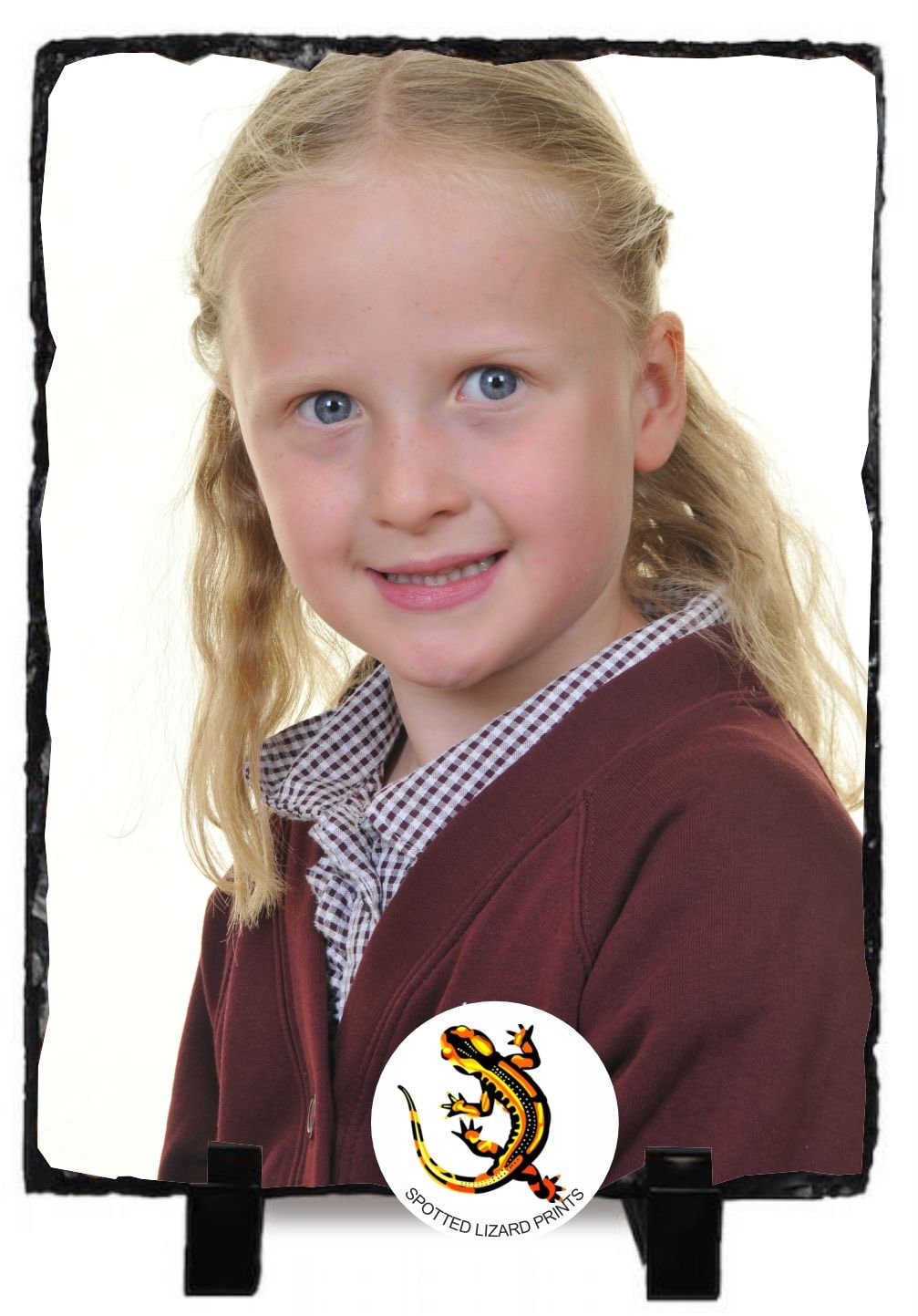 Personalised School Pictures Photo Slate, School Children Photo Slate - Photo Slate Gift - Christmas