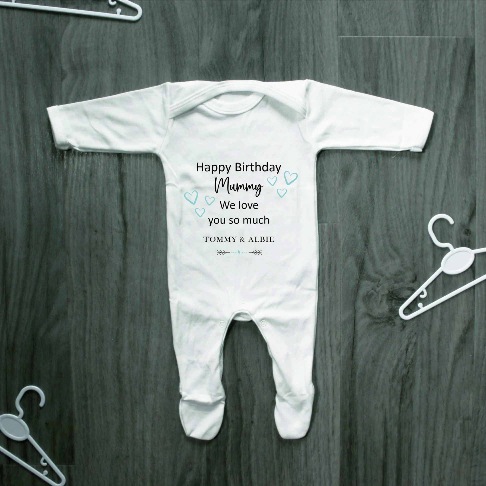 Happy Birthday MUMMY Baby Girl / Boy Outfit (First Birthday 1st Birthday Mummy Mum Birthday l New Mum Gift | Love My Mum)