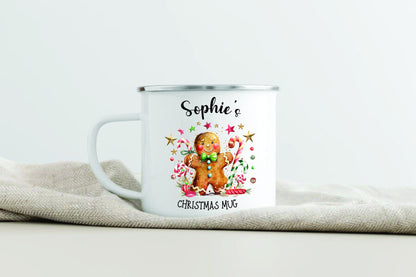 Personalised Family Christmas mugs, hot chocolate mugs, Christmas Eve, Christmas Eve box filler, Gingerbread - Family Matching Mugs