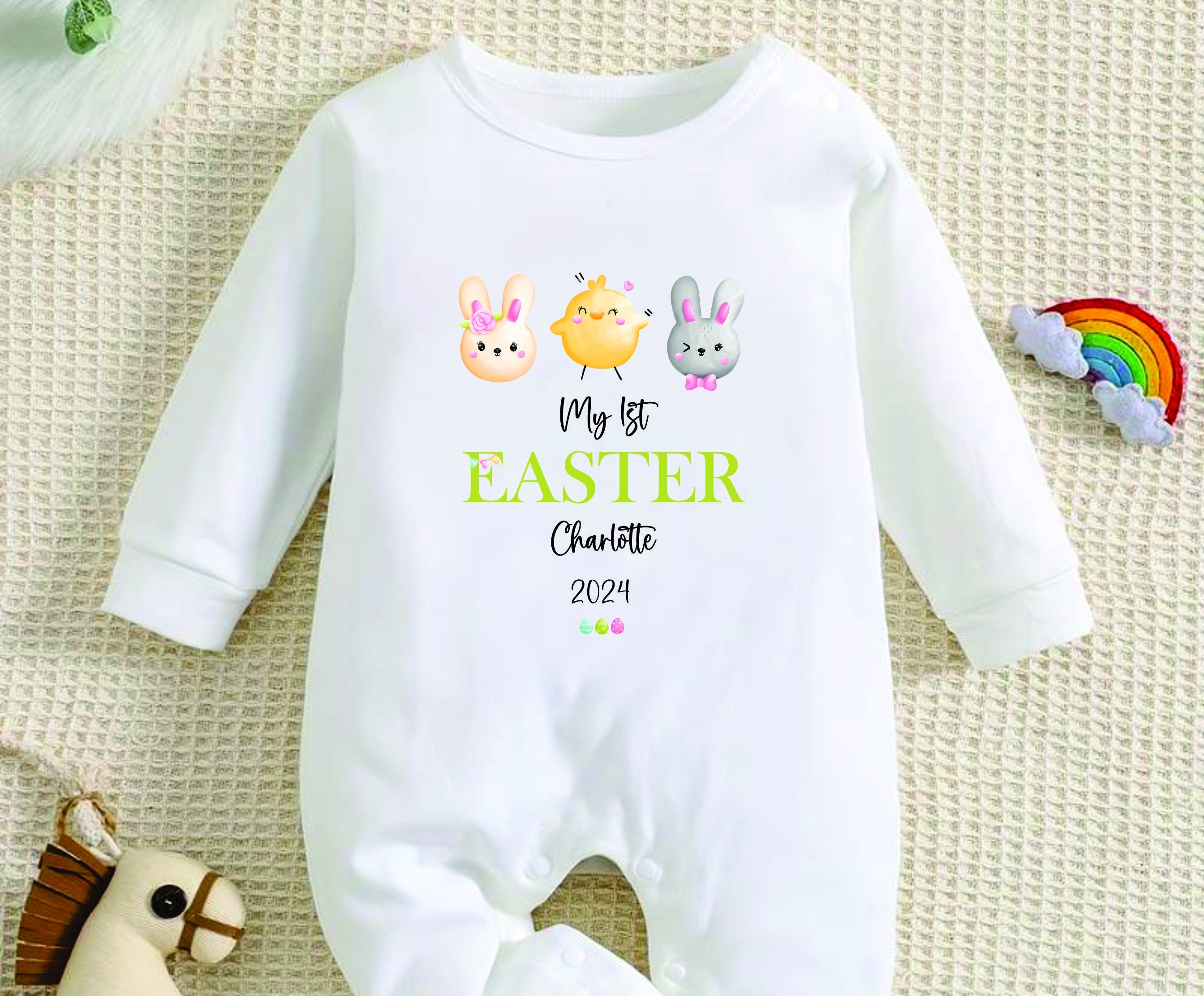 My 1st sale easter sleepsuit