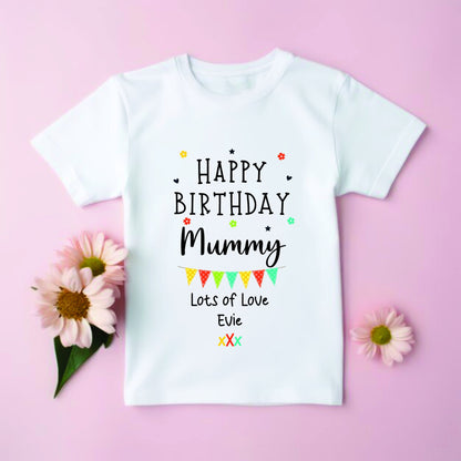 Happy Birthday DADDY Baby Girl / Boy Outfit (First Birthday 1st Birthday Mummy, Nanny, Grandad Birthday l New Dad Gift | Love My Mum)