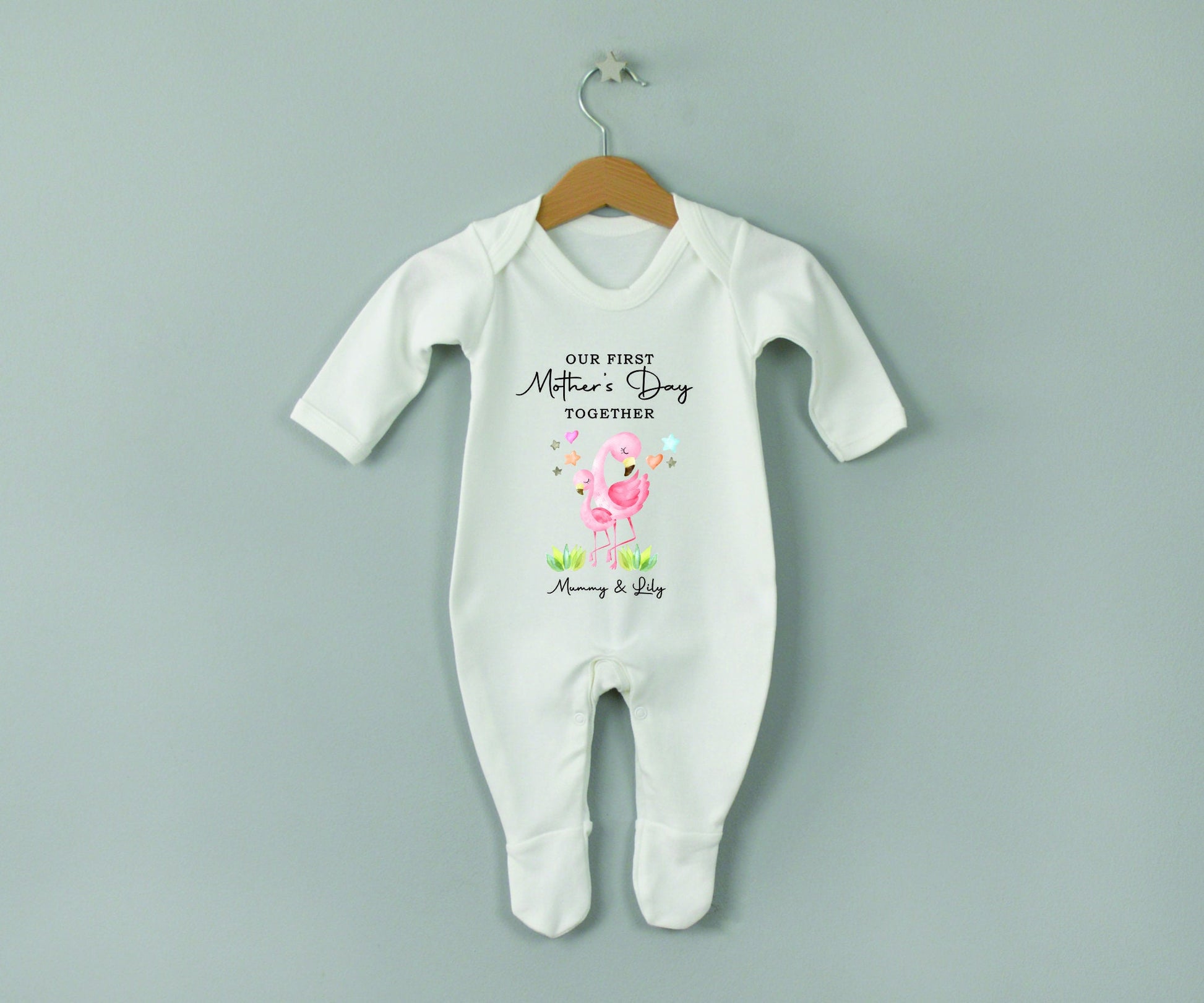 Our First Mother's Day Together Baby Girl Outfit (First Mother's Day 1st Mother's Day Mummy Mum Mother's Day l New Mum Gift | Love My Mum)